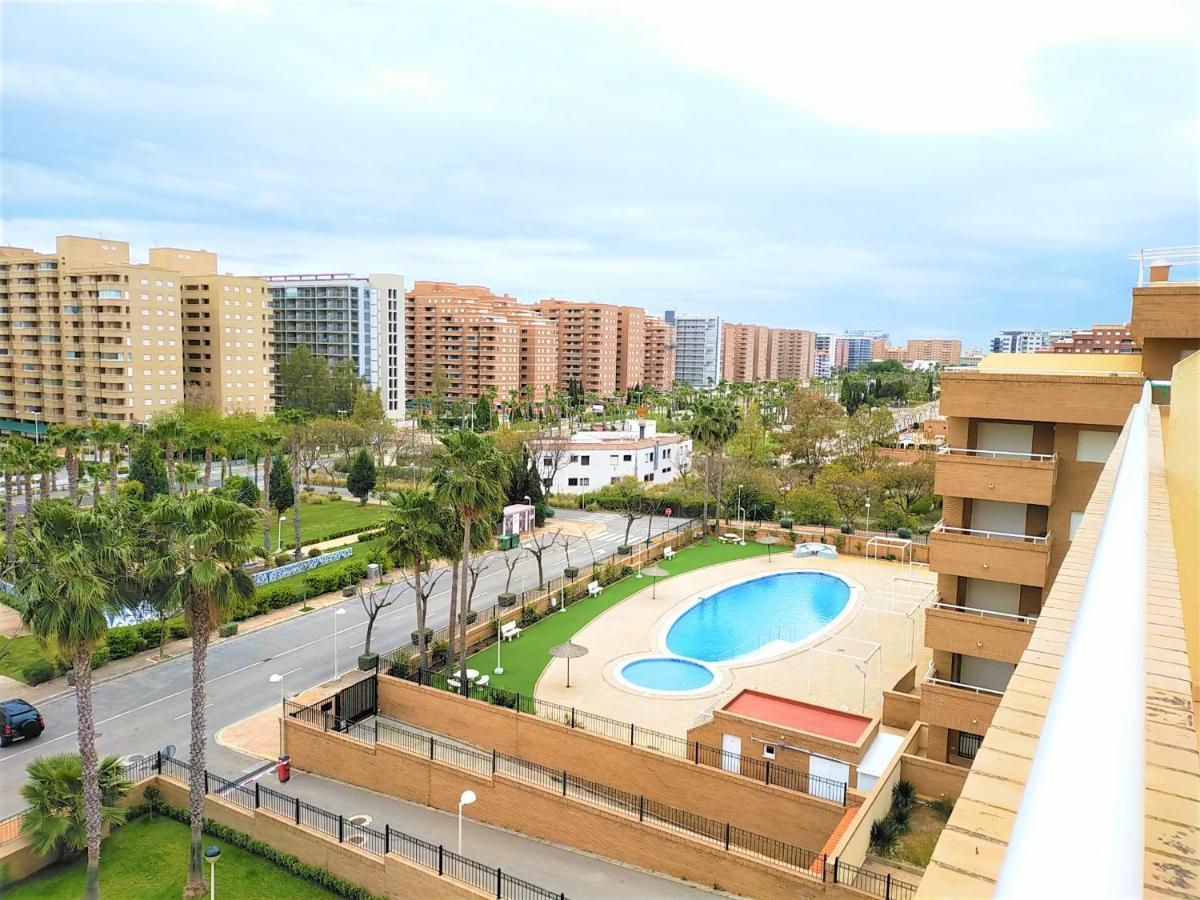 Appartamento ACV - Costa Caribe II-2ª linea, planta 5, frontal Oropesa del Mar Esterno foto