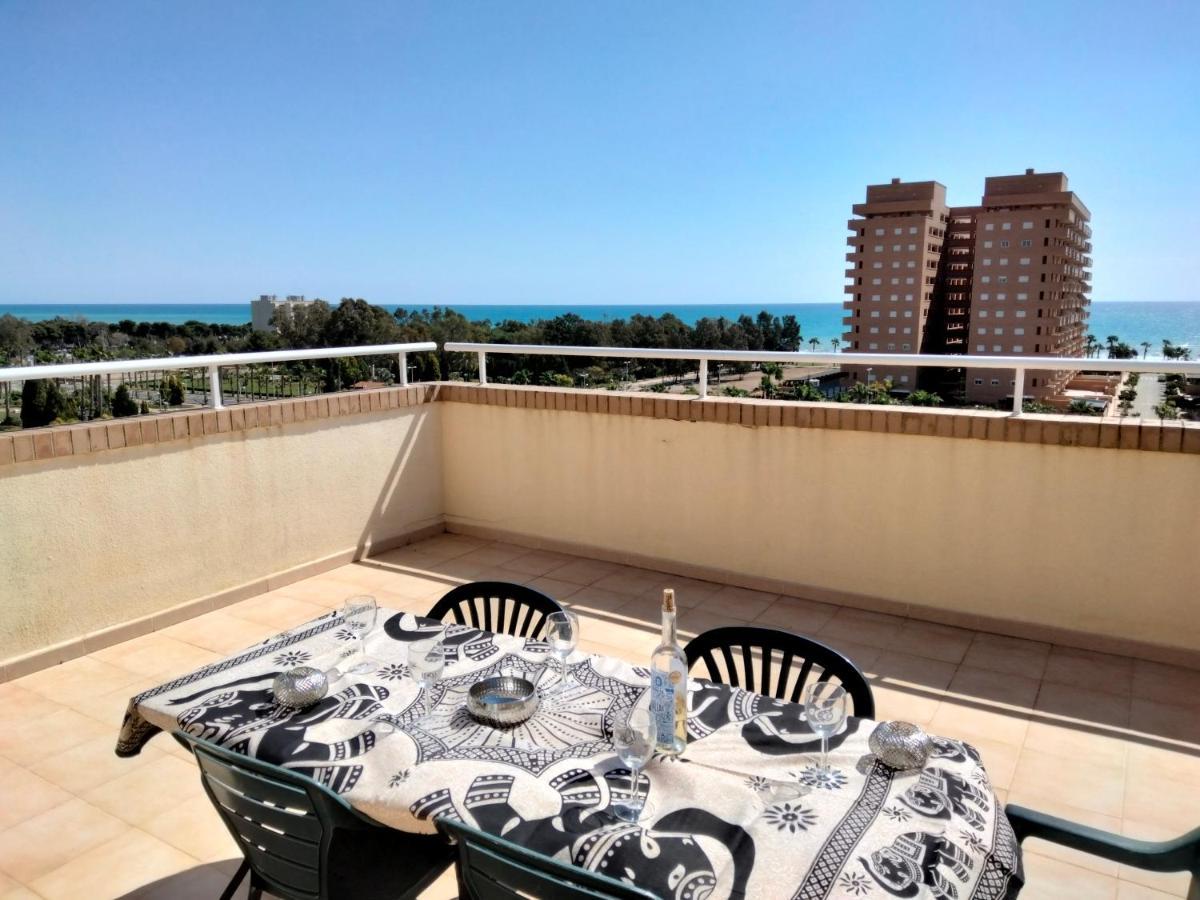 Appartamento ACV - Costa Caribe II-2ª linea, planta 5, frontal Oropesa del Mar Esterno foto